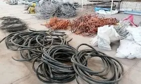 دستگیری سارقان سیم کابل برق در لردگان