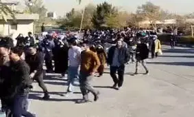 راهپیمایی پرستاران معترض مشهدی/ویدیو