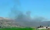 حمله موشکی به اردوگاه گروه‌های تروریستی ضدانقلاب در شمال‌ شرق اربیل 