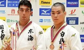 جودوکار ایرانی‌الاصل ژاپن، حریف ایرانی خود را در کاپ آزاد ترکیه شکست داد
