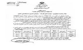 مصوبه جدید شورای حقوق و دستمزد دولت ابلاغ شد