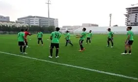 تصویری از تمرین تیم ملی در غیاب پرسپولیسی‌ها