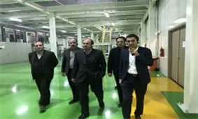 بازدید عضو هیات مدیره بانک صنعت و معدن از شرکت تالک ایرانیان