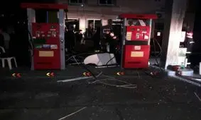 انفجار پمپ بنزین در لنگرود تلفات جانی نداشت