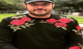 تصویری از بازیگر مشهور در جوار حرم امام رضا(ع)