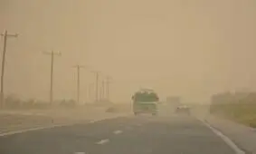 تداوم گرد و غبار در خوزستان/ میزان غلظت در بهبهان ۱۹ برابر حد مجاز