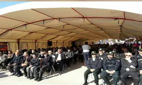 مراسم بزرگداشت آتش‌نشانان پلاسکو