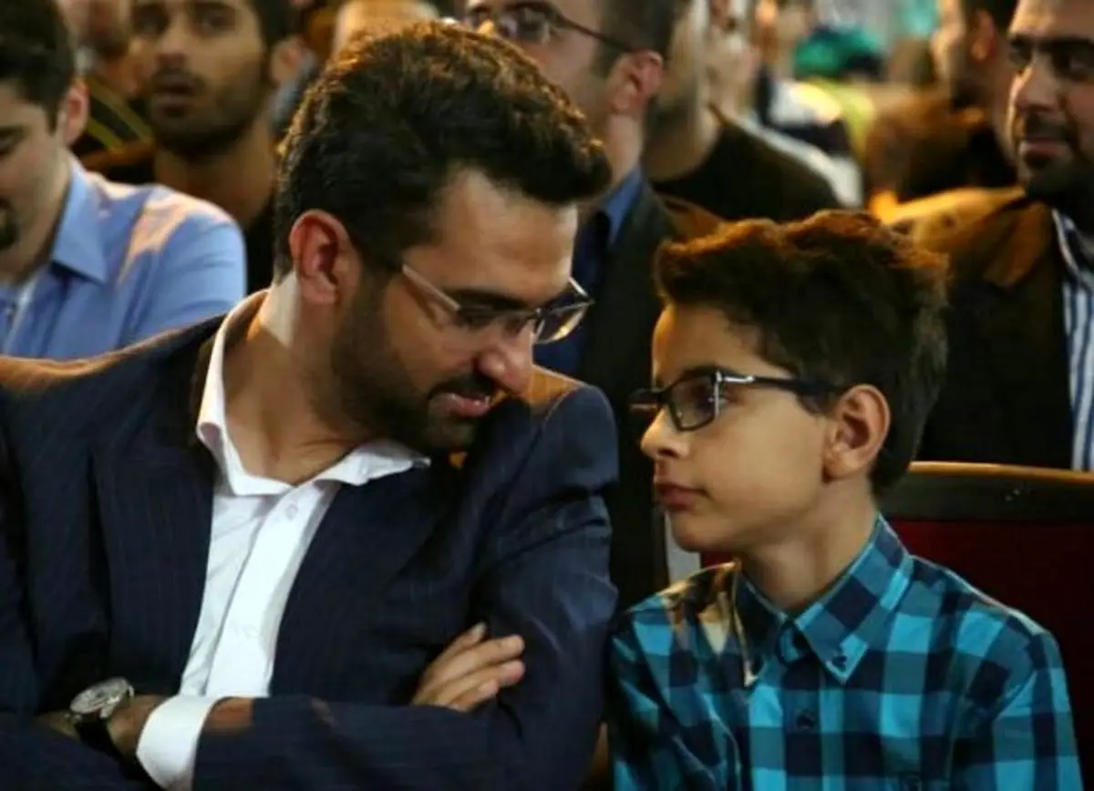 تصویری از فرزند وزیر جوان ارتباطات