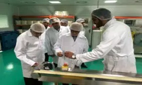 بازدید مدیرعامل بانک صنعت و معدن از شرکت مهان مد میمه کیش