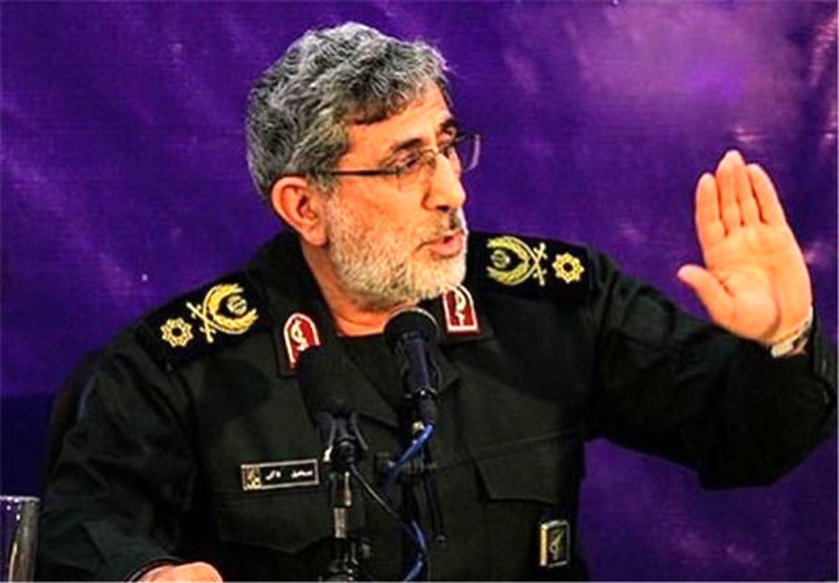 جانشین سردار سلیمانی از عبارت "کاغذ پاره" استفاده کرد/سردار قاآنی: برای کاغذپارههایی که واژه صلح روی آن نوشته شده مذاکره نمیکنیم