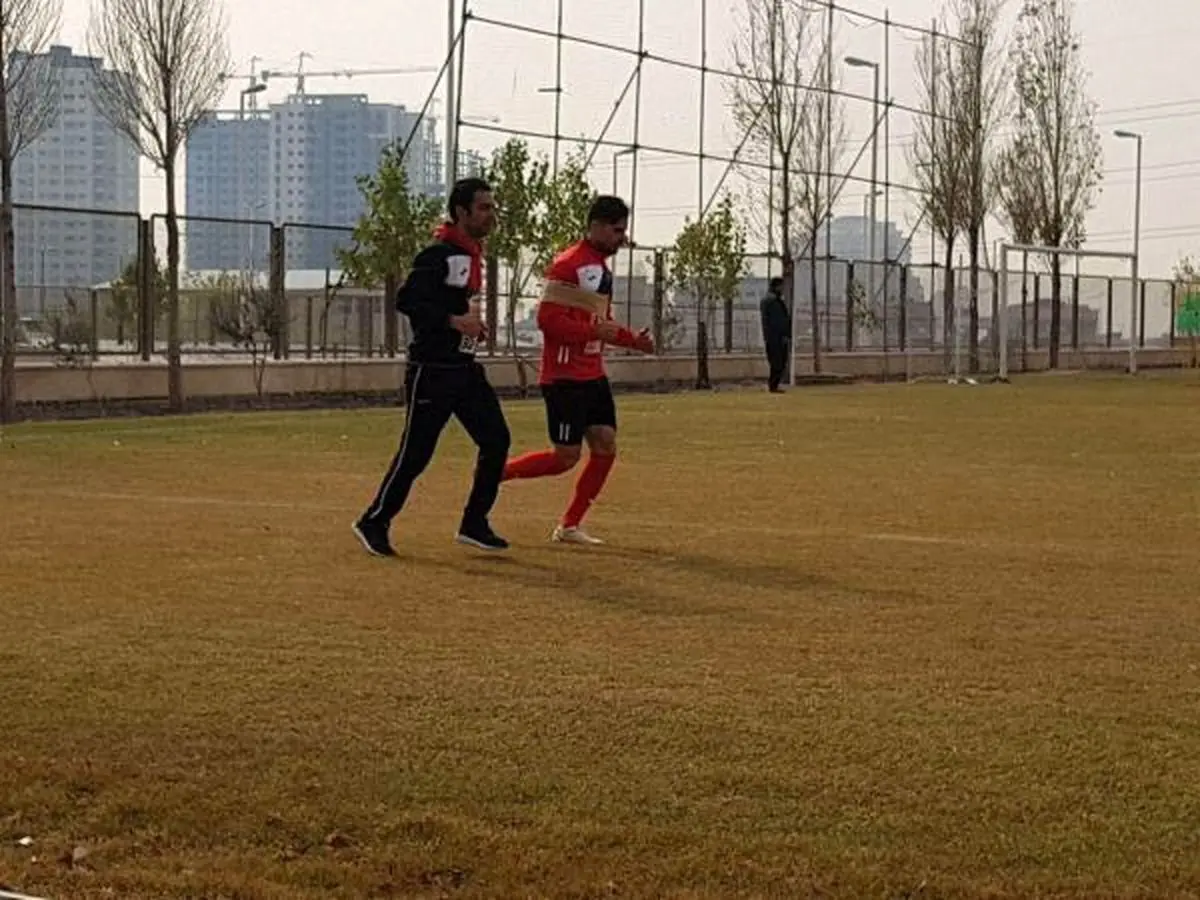 هافبک مغضوب برانکو به تمرینات پرسپولیس بازگشت+عکس