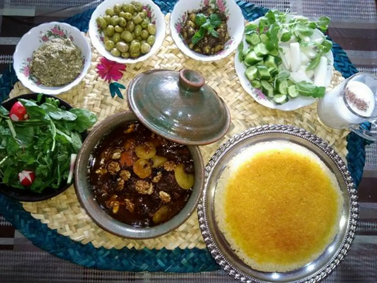 عطر غذاهای محلی از کوچه باغ های گیلان تا نمایشگاه بین المللی گردشگری