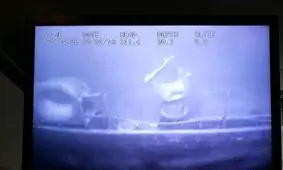 اولین تصاویر ارسالی ربات اعزامی به نفتکش سانچی