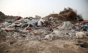 عکس/ فاجعه در مسیر اهواز-اندیمشک؛ تثبیت خاک اهواز با زباله