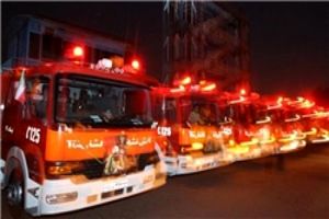 آتش‌سوزی یک حسینیه در شهرری جنبه امنیتی نداشته / اتصالی برق علت حادثه