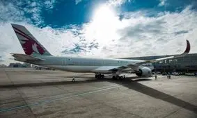 بهترین خط هوایی دنیا برای اولین بار در ایران به زمین نشست