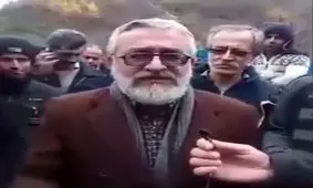 شباهت عجیب یک معترض به وزیر کشور / فیلم