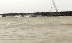 ناوشکن دماوند غرق شد