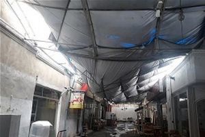 سقف پاساژی در یافت آباد فرو ریخت