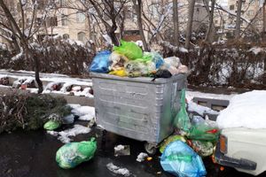 انباشته شدن زباله‌ها در برخی نقاط تهران