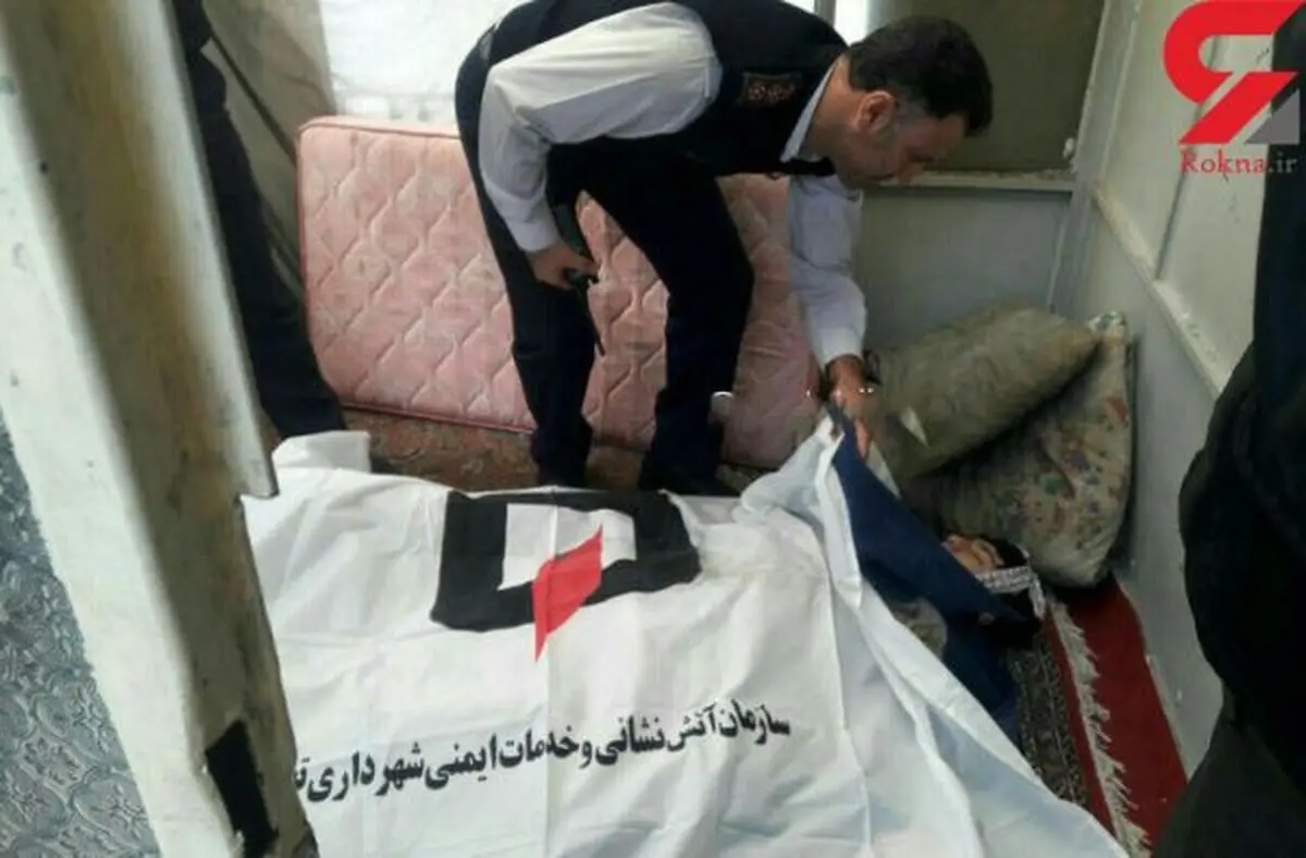 مرگ پسر ۲۰ ساله در اتاقک ۶ متری + عکس