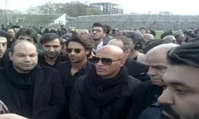 تصویری از بادیگارهایی که هوای علی‌منصور را داشتند