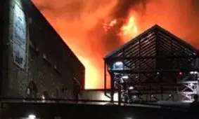 آتش‌سوزی در هتلی در روسیه