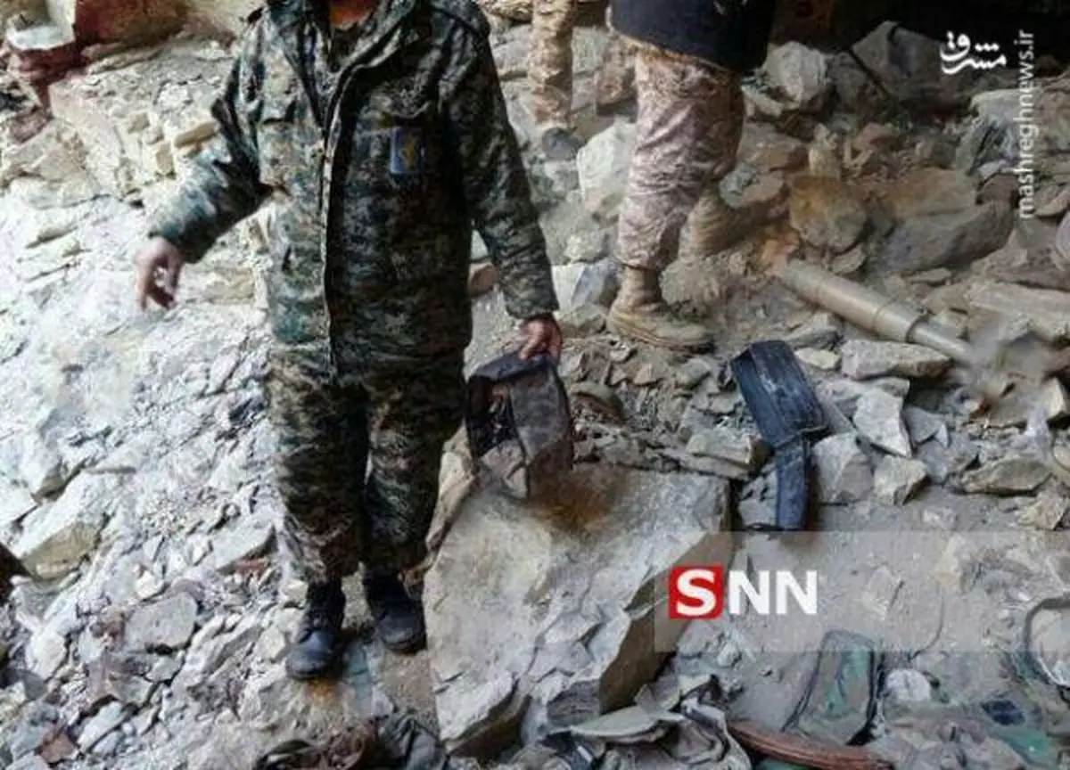 اولین تصاویر از اجساد داعشی‌ها در غرب کشور