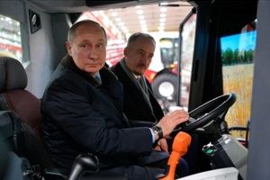 پوتین: در انتخابات شکست بخورم، راننده کمباین می‌شوم
