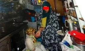 مادری که دختر خردسالش را به خاطر شوهر صیغه ای کشته بود، آزاد شد!+تصاویر بازسازی قتل