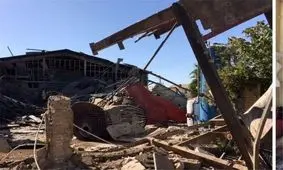 انفجار مخزن بخار یک کارخانه در شیراز/ ۱ کشته و ۵ زخمی تاکنون/ کارخانه مبل‌سازی مجاور هم تخریب شد