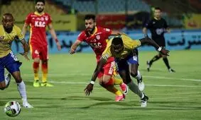 فولاد حریف صنعت نفت ۱۰ نفره نشد/ اختلاف پرسپولیس با تیم دوم 14 امتیاز شد