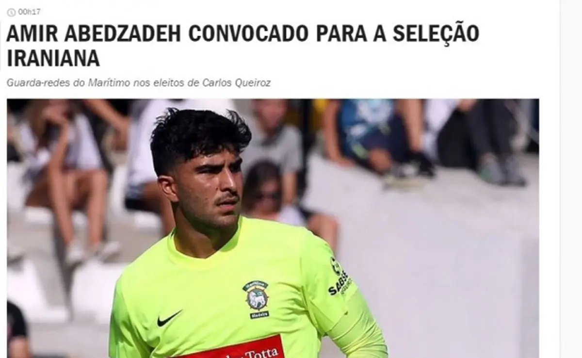 عابدزاده به تیم ملی دعوت شد