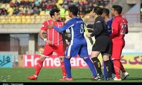 بازی سپیدرود رشت و استقلال خوزستان به‌روایت تصویر