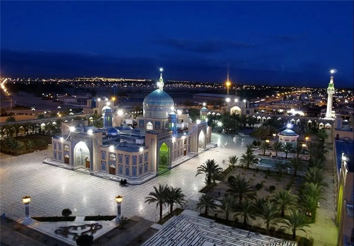 ۱۵ تن محصول از اراضی آستان حضرت حسین بن موسی الکاظم(ع) طبس برداشت شد