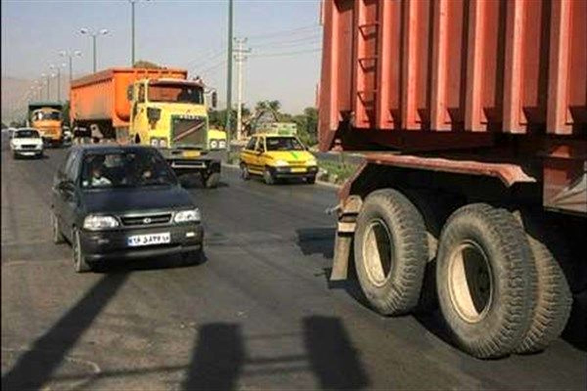 تردد کامیون‌ها امروز در تهران 90 هزار تومان جریمه دارد