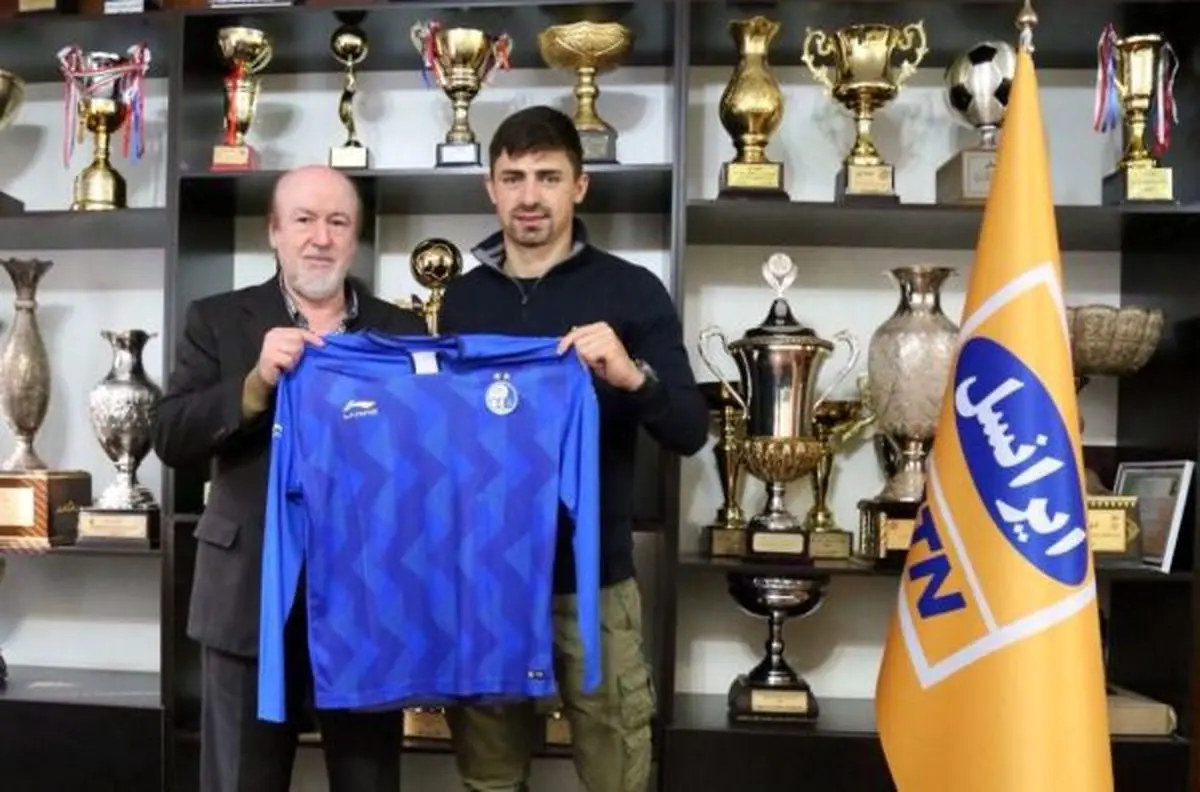 هافبک مقدونیه‌ای رسما استقلالی شد+عکس