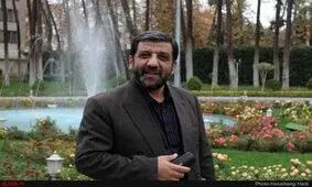 ضرغامی بستری شد + تصویر