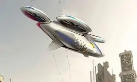 تاکسی پرنده ایرباس به پرواز درآمد