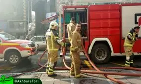 آتش نشان ها به طبقه منفی ۴ رسیدند/ منبع موجود مربوط به آب است نه گازوئیل