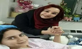 عیادت ماهایا پطروسیان از الناز شاکردوست