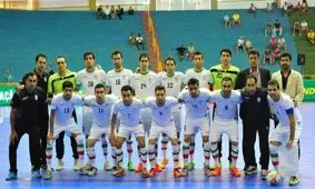 فوتسال ایران رتبه ششم جهان را بدست آورد