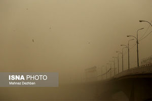 سرایت خاک امروز به همه شهرهای خوزستان