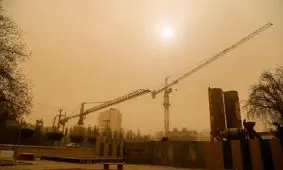 ‌غلظت گرد و غبار در اهواز به ۵۷ برابر حد مجاز رسید