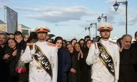 تشییع پیکر شهدای سانچی بعد از نماز جمعه در تهران