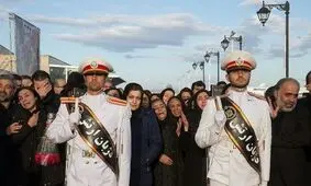 تشییع پیکر شهدای سانچی بعد از نماز جمعه در تهران