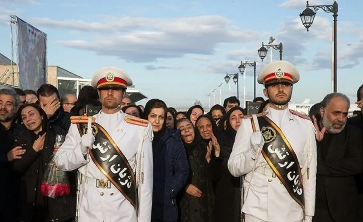 تشییع پیکر شهدای سانچی بعد از نماز جمعه در تهران