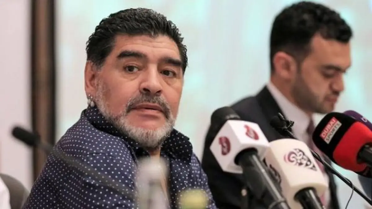درخواست عجیب مارادونا از ژاوی