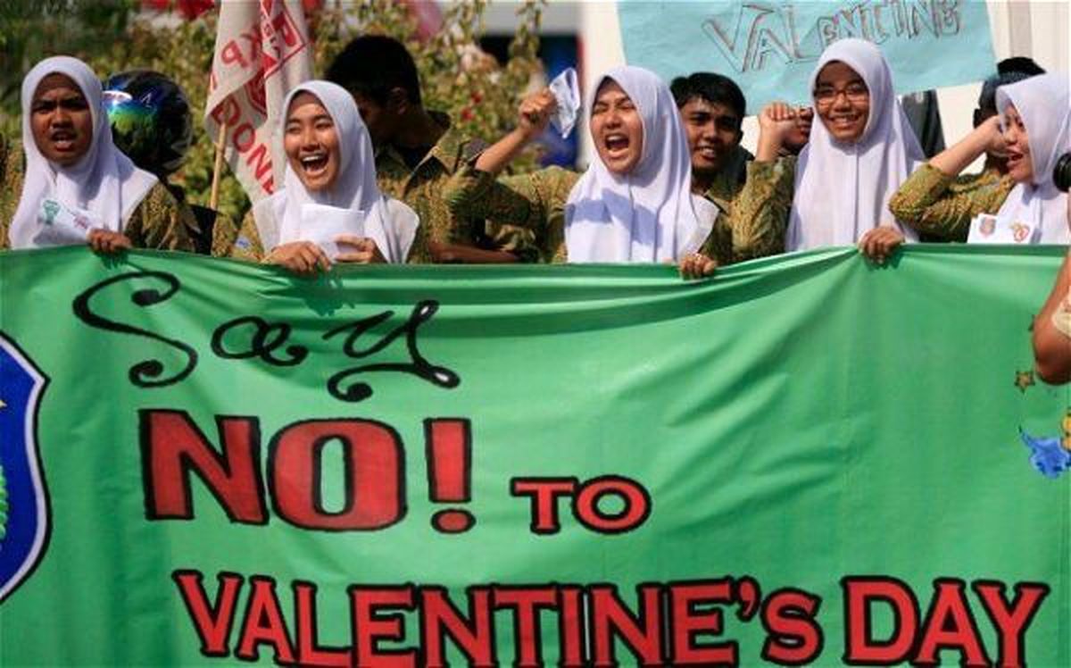 جشن «ولنتاین» در کدام کشورها ممنوع است؟