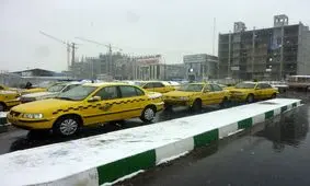 تمهیدات جدید تاکسیرانی برای روزهای برفی و بارانی/ تاکسی نبود به ۴۸۰۴۸ زنگ بزنید